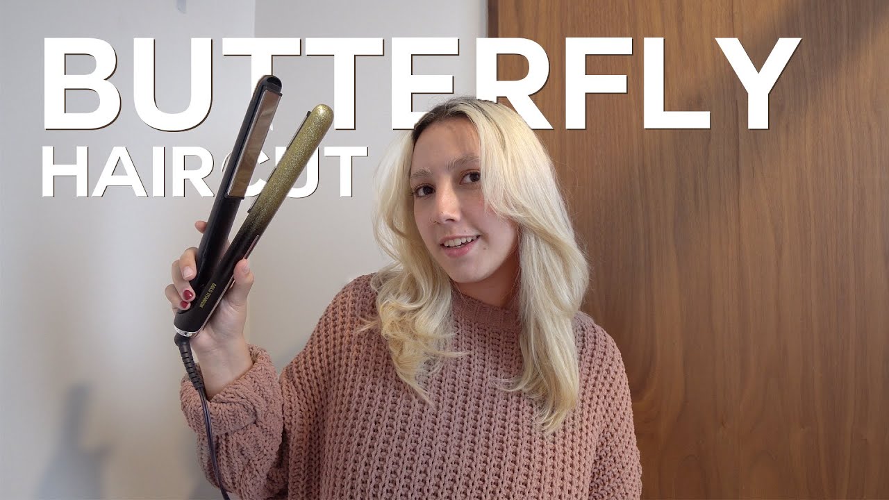 COMO PEINAR ~butterfly haircut~ CON PLANCHA
