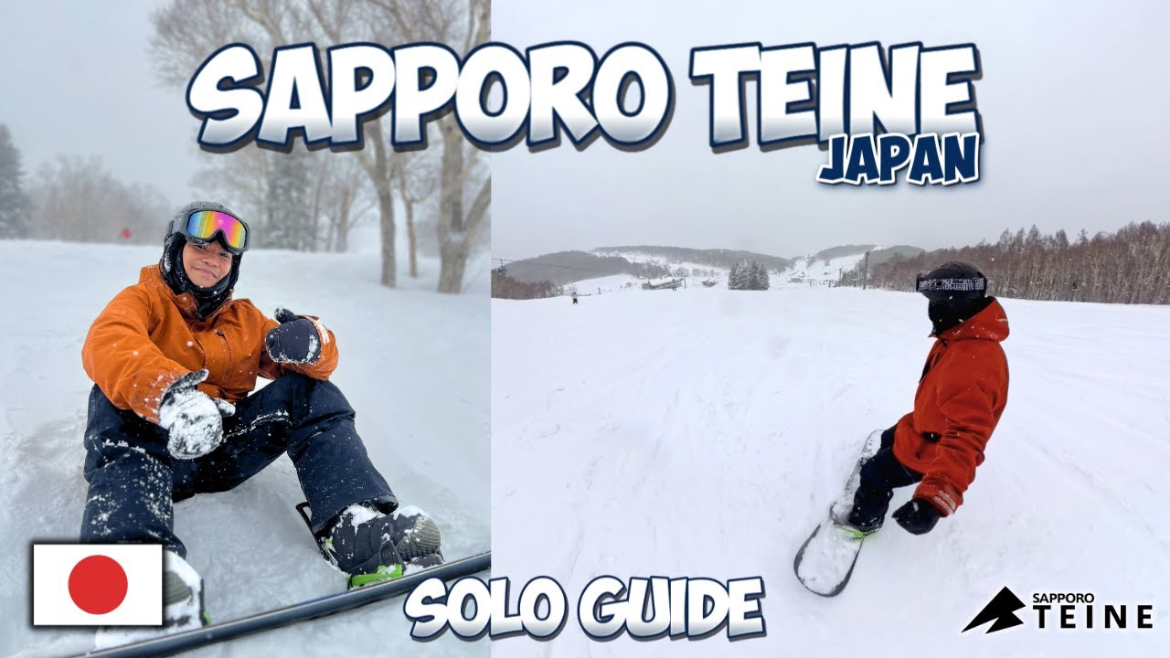 How to Visit Sapporo Teine Ski Resort Solo (Cheap Commute & Rentals) 🇯🇵