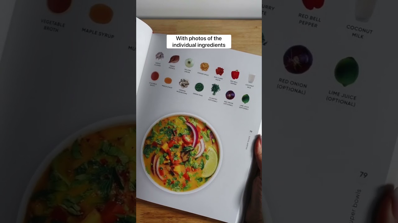 A cookbook for visual learners #recipe #cooking #vegan #cookingchannel #plantbased #easyrecipe