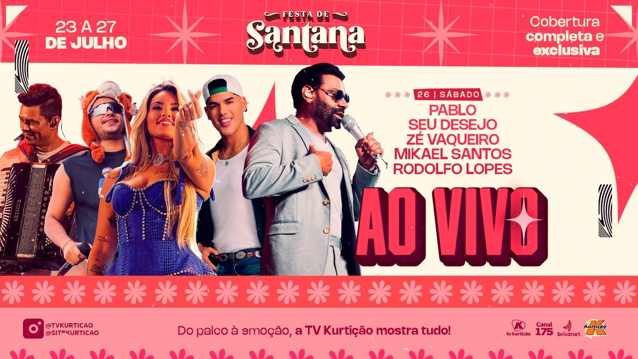 Pablo, Seu Desejo e Zé Vaqueiro na Ilha de Sant'Ana | Festa de Sant'Ana de Caicó 2025