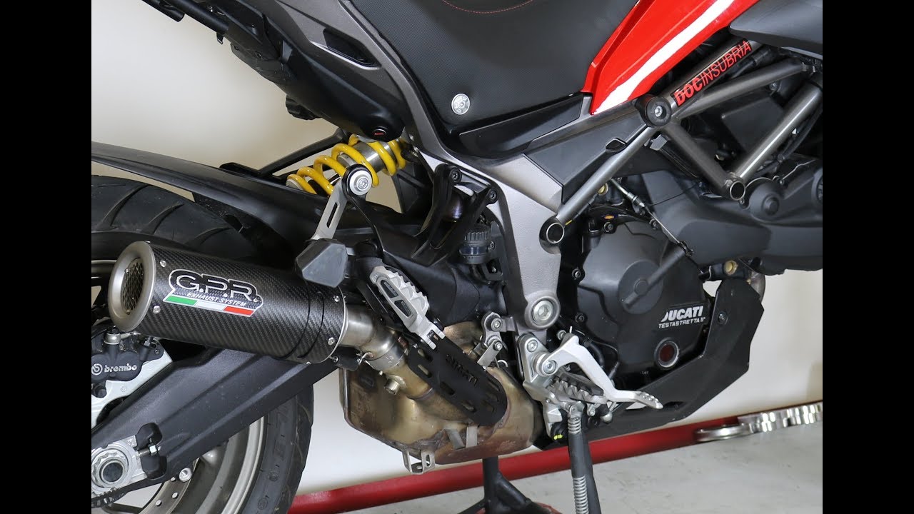 DUCATI MULTISTRADA 950 GPR EXHAUST SYSTEMS   SCARICO GPR DUCATI MULTISTRADA 950