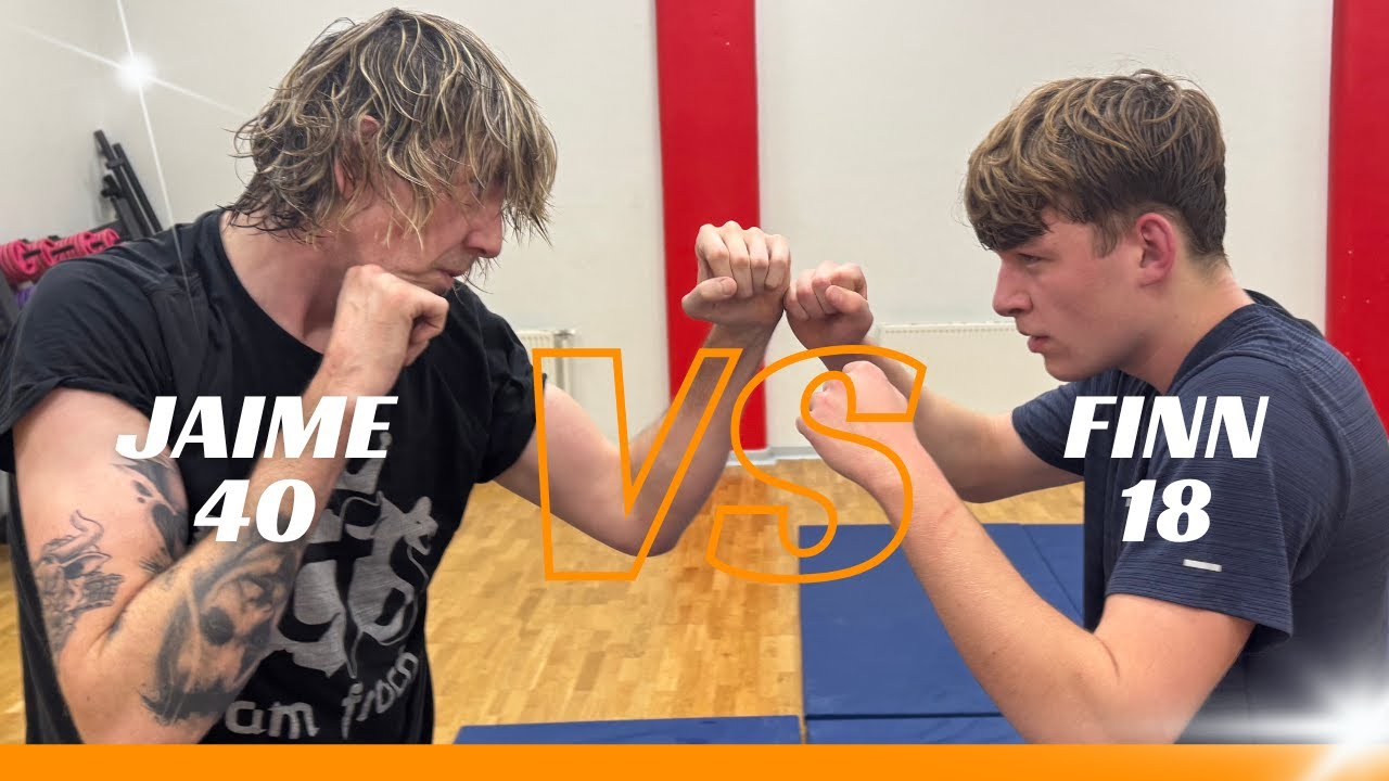 🔥 Age Is Just a Number! Finn (18) Challenges Jaime (40) in No-Gi Grappling!