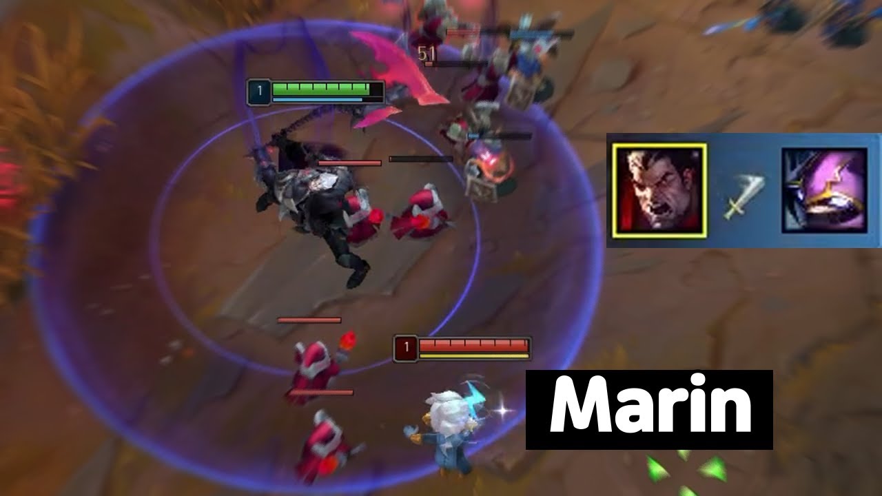 효맹 다리우스 vs 마린 케넨