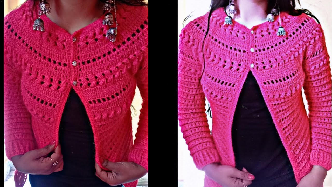 How to make crochet a new sweater !allhometips
