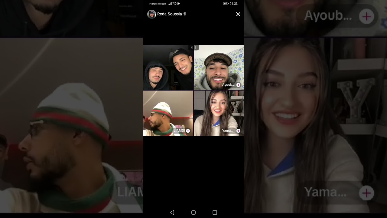 Reda soussia Ayoub Liamsi yamyam tiktok live