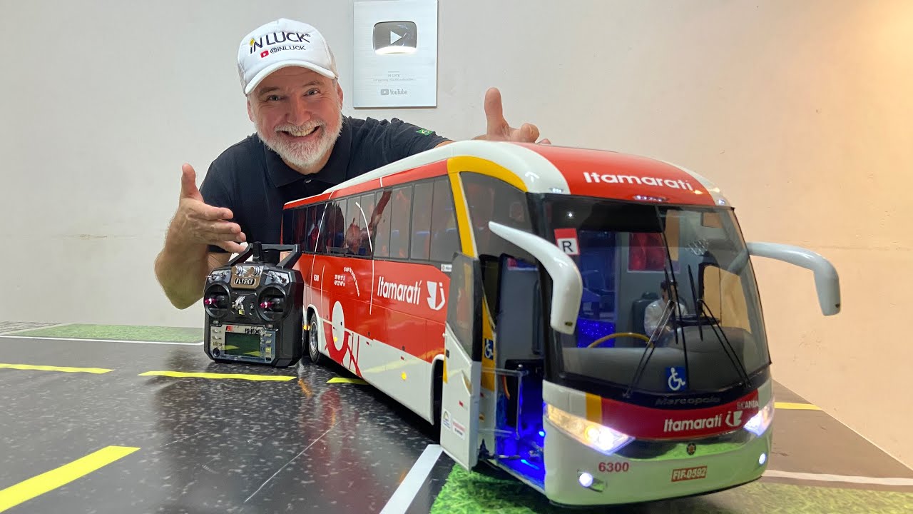 Ônibus de controle remoto! MINI replica ITAMARATI!!
