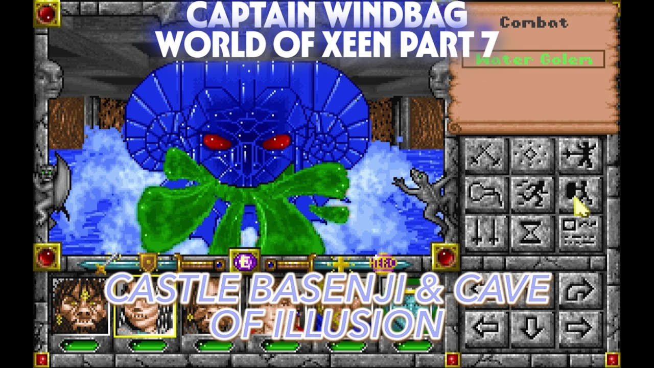 Might and Magic WORLD OF XEEN Part 7: Castle Basenji & Cave of ILLUSION