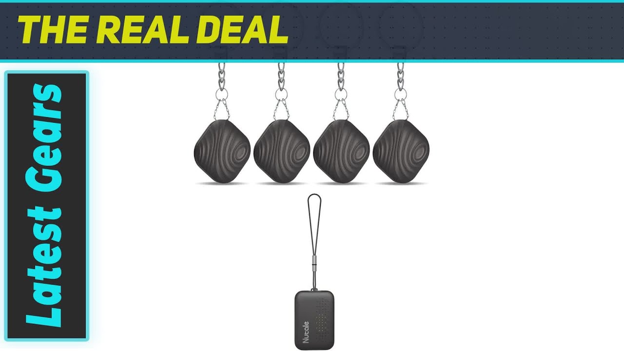 Nutale Key Finder & Mini Bluetooth Tracker - Never Lose Your Items Again!