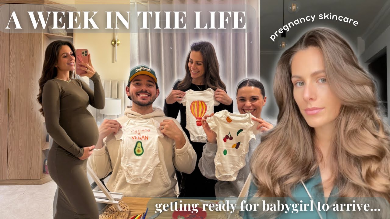 A WHOLESOME WEEKLY VLOG… BABY PREP, BESTIES & BIG DECISIONS! 🎀 Nesting Episode 2