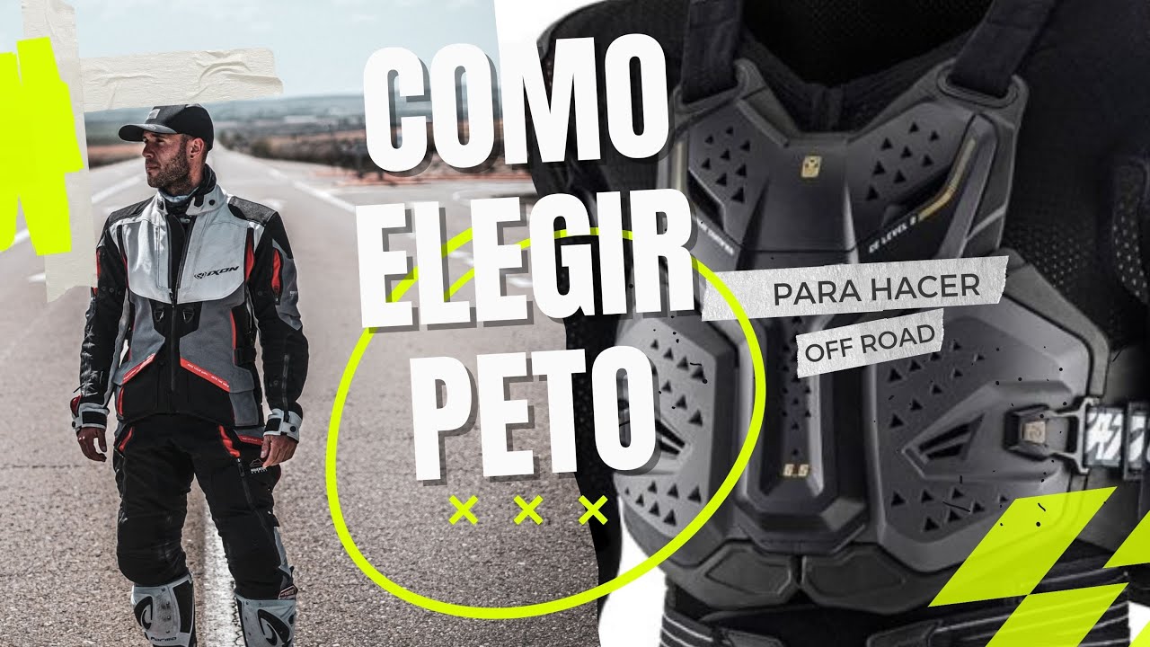 3 Puntos Clave para elegir Peto - Protecciones para Moto Trail