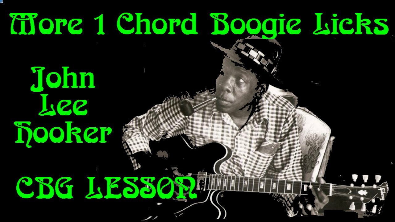 More John Lee Hooker One Chord Boogie Licks Cigar Box Guitar Lesson #cbg #cigarboxguitarlesson
