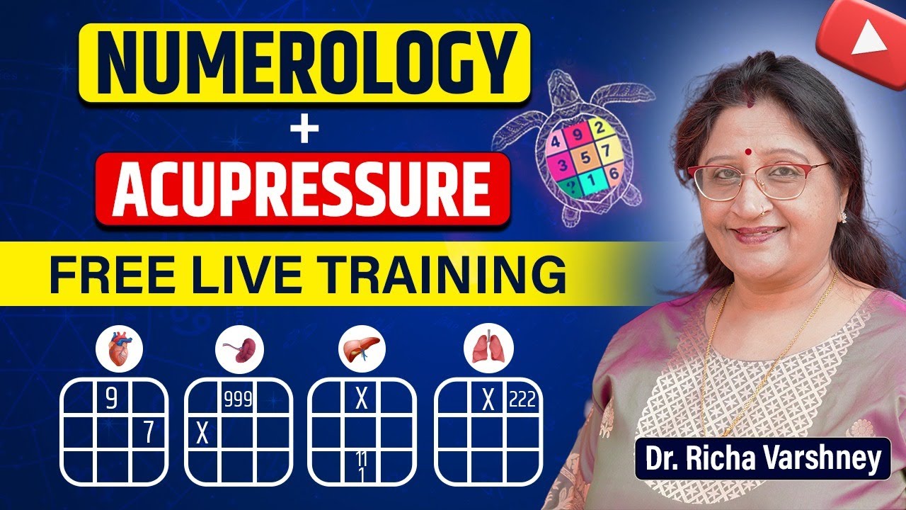 Free Acupressure Training || Numerology Online Training (Part 2) ||  || Live#81