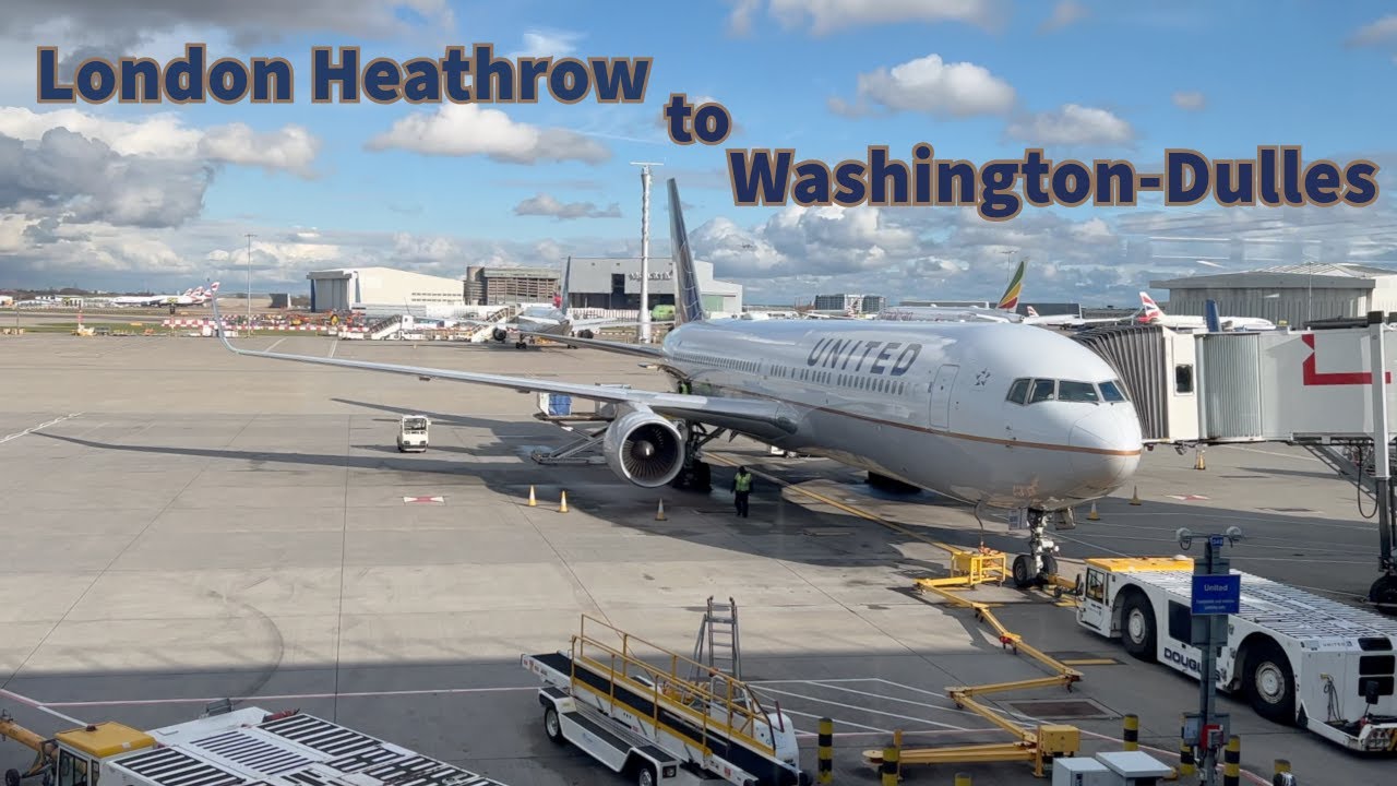 United 767-300 Polaris Business Class to Washington DC (LHR-IAD Flight Review)