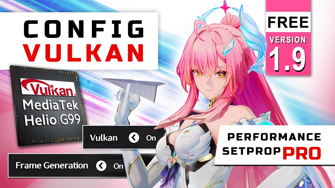 FREE Real Config Vulkan 1.9 - Wuthering Waves 3.1 - Frostlands Map - Itel RS4 G99
