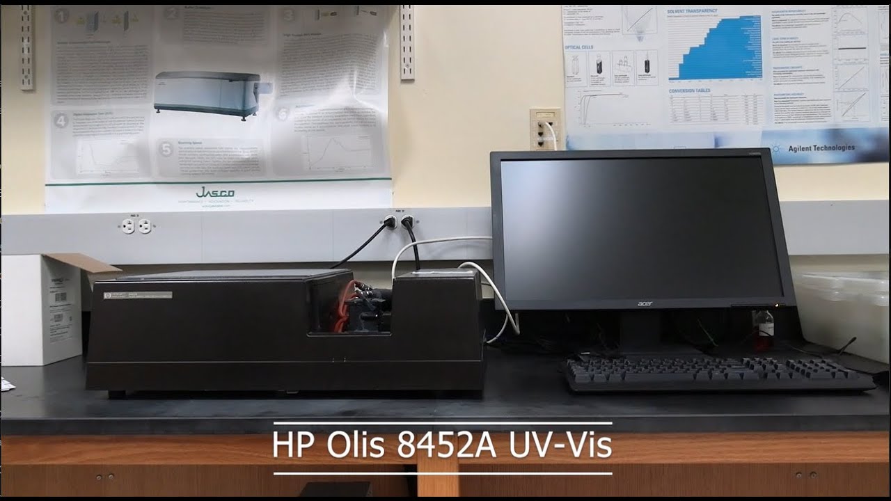 HP Olis 8452A UV Vis