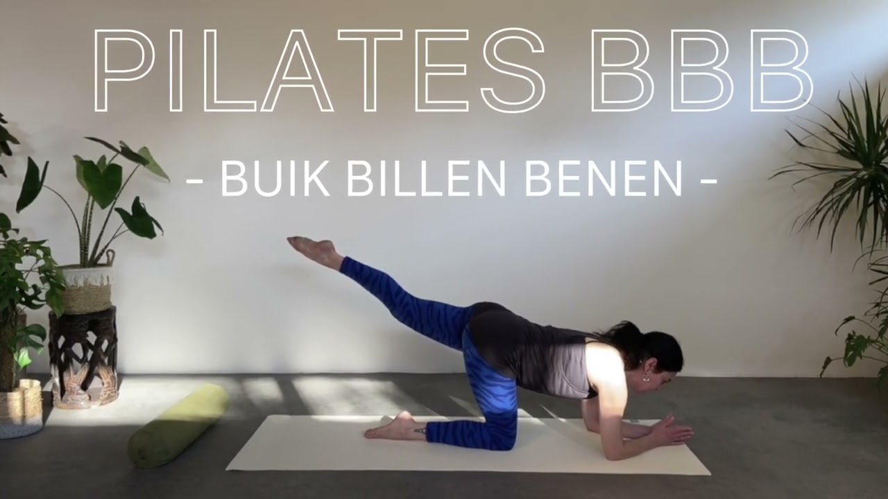 Pilatesatwork BBB voor thuis | Pilates workout voor buik -  billen - benen ✨