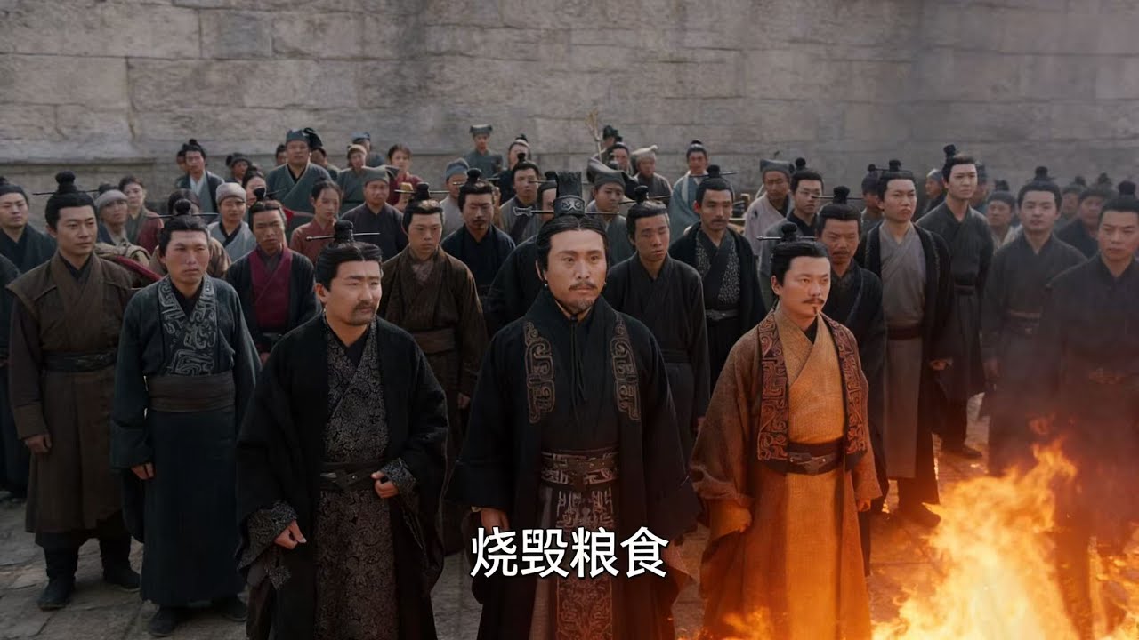 秦始皇的子民到底多有骨氣！為了反對趙國的壟斷，竟都自發性地燒掉趙國的糧食，氣的趙王在朝堂上大丟奏摺