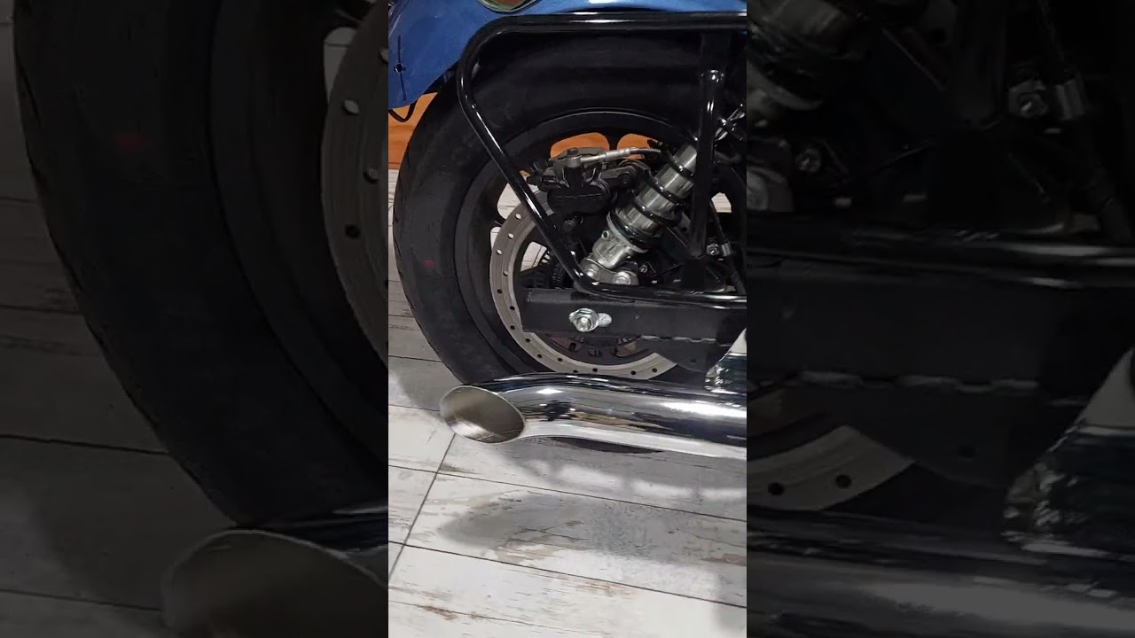 escape bronco GDMOTOCICLETAS para royal super meteor 650cc
