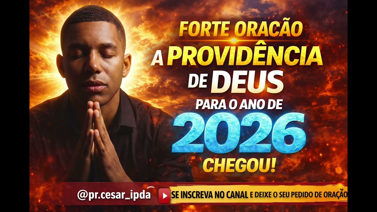 🙏🏻A PROVIDÊNCIA DE DEUS PARA ESSE ANO DE 2026 🔥 / Entra no nosso grupo o link tá na descrição 🙏🏻