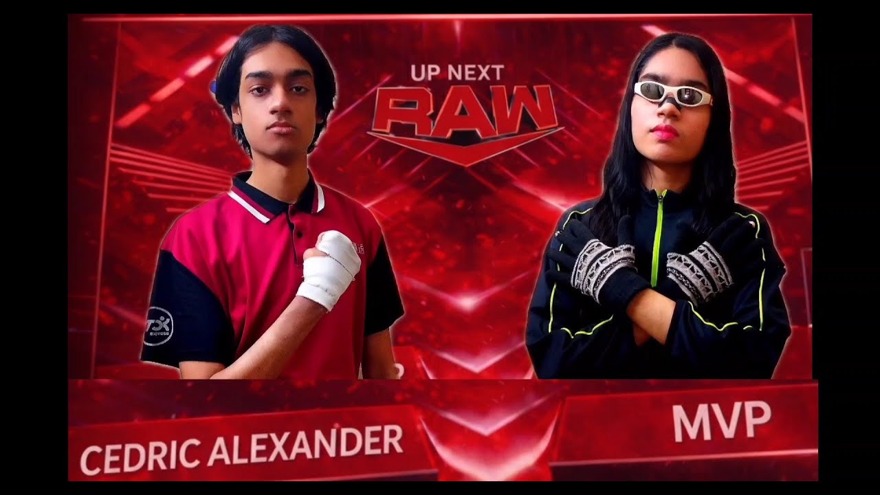 Cedric Alexander vs MVP WWE Raw Match | Ring Rockers | Home Wrestling | WWE