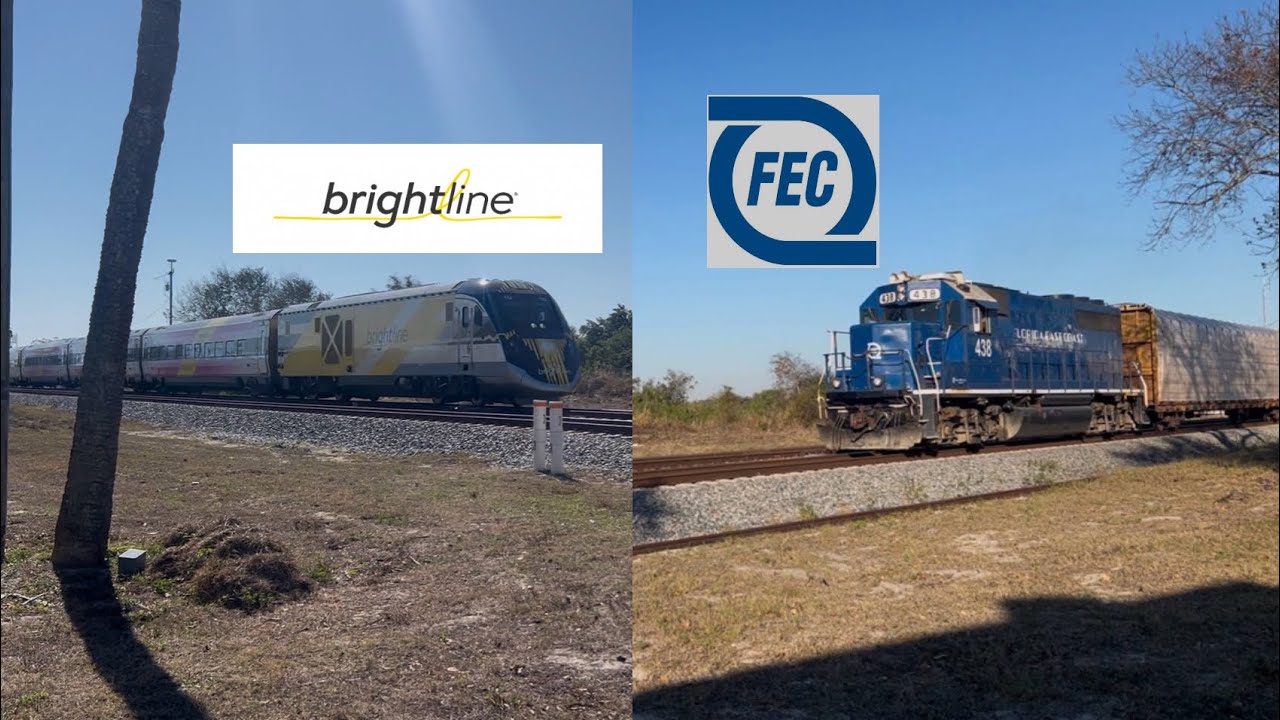 Mid Winter Thursday on the FEC ( Ft. Ryan the FL Railfan )