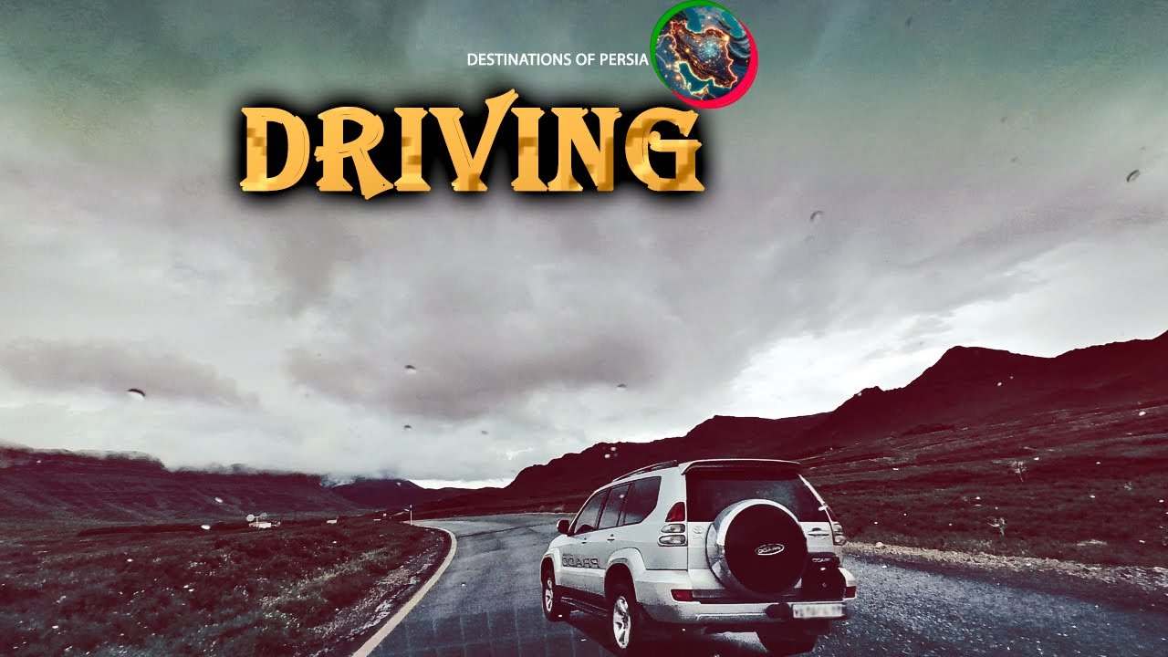Driving on the Dreamy Road from Naraq to Kashan City (IRAN)