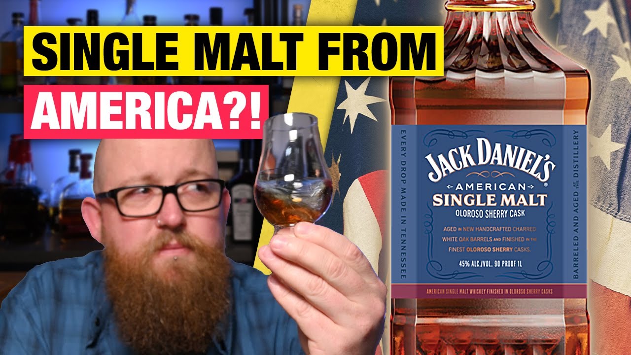 I'M SHOCKED! Jack Daniel's Single Malt Review [American Malt Whiskey]