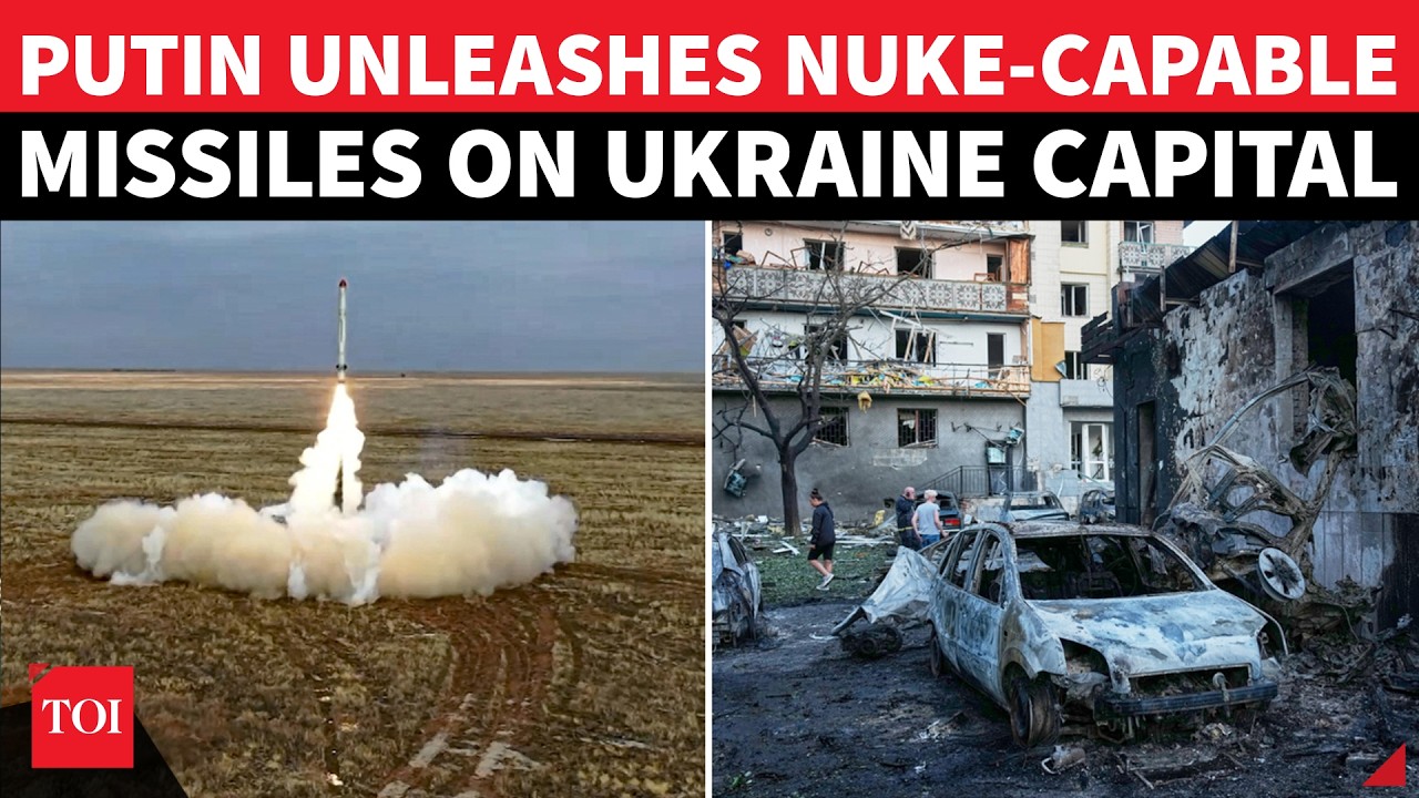 BOOM! Russia&rsquo;s Nuclear-Capable Iskander, Zircon BATTER Kyiv In &lsquo;BIGGEST-EVER&rsquo; Missile Attack | WATCH