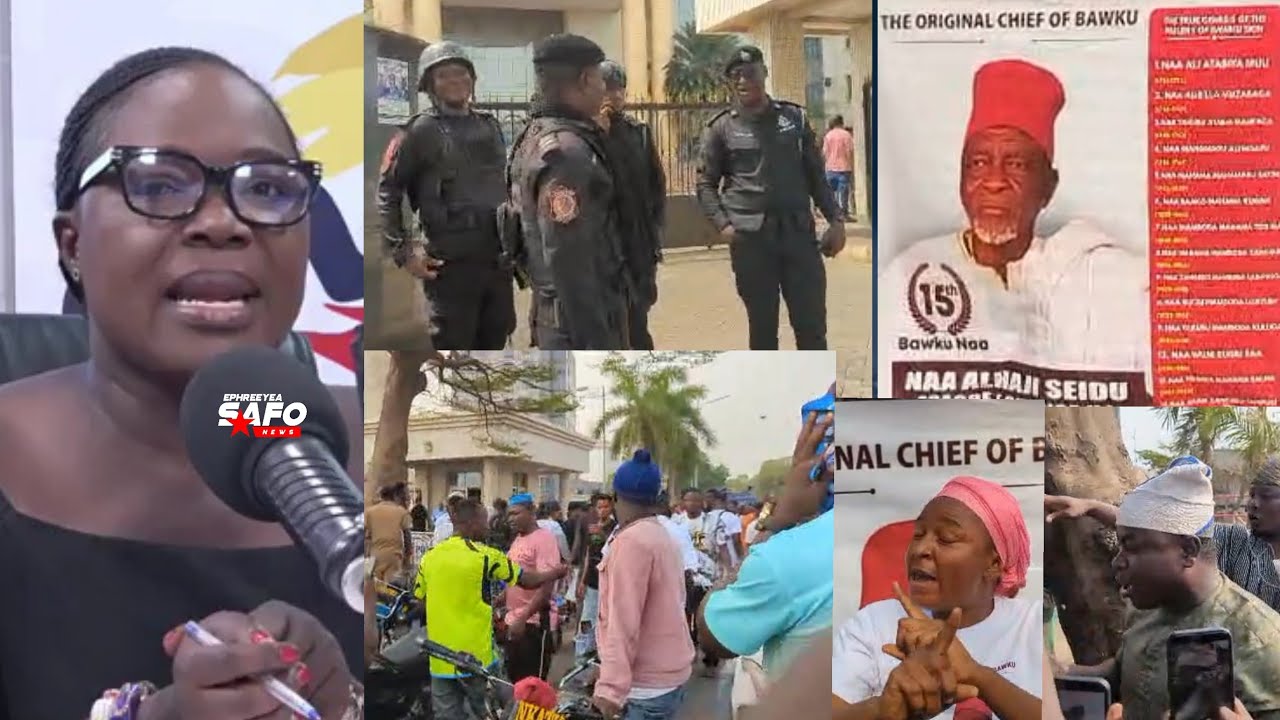 Tension in Court! Military, Ghana Police storm Court🔥Acting Bawku Chief Alhaji Seidu Abagre remanded