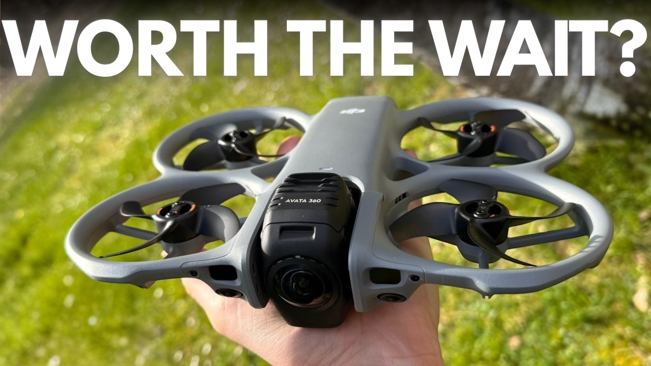 Официальные характеристики и дата выхода DJI Avata 360 объявлены!