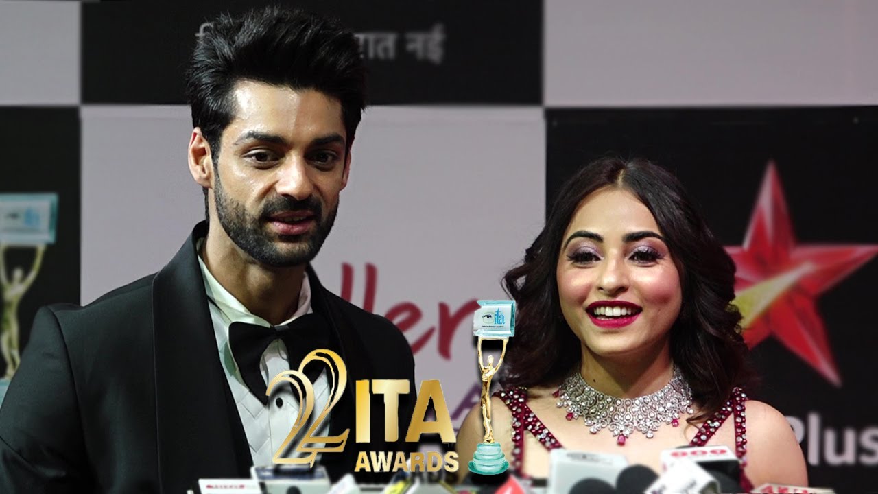 Channa Mereya Serial Couple Karan Wahi & Niyati Fatnani At ITA Awards 2022 | ITA 2022