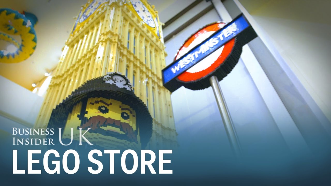Inside the world's largest Lego store