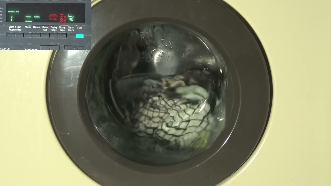 Load, program, start, pre wash - Hotpoint Microprofile Ultima WD41