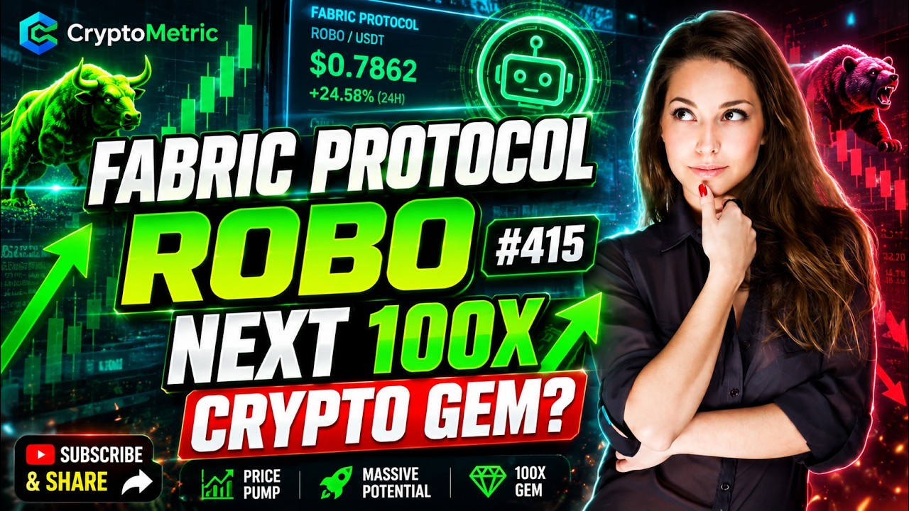 Fabric Protocol ROBO: Next 100X Crypto Gem? (Latest Price Pump News)