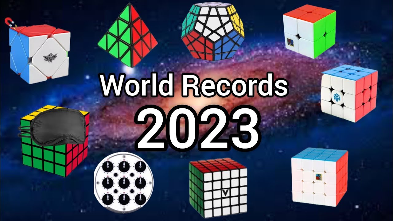 TODOS Los RECORDS MUNDIALES Del CUBO RUBIK | 2023 Fin De Año 🎆