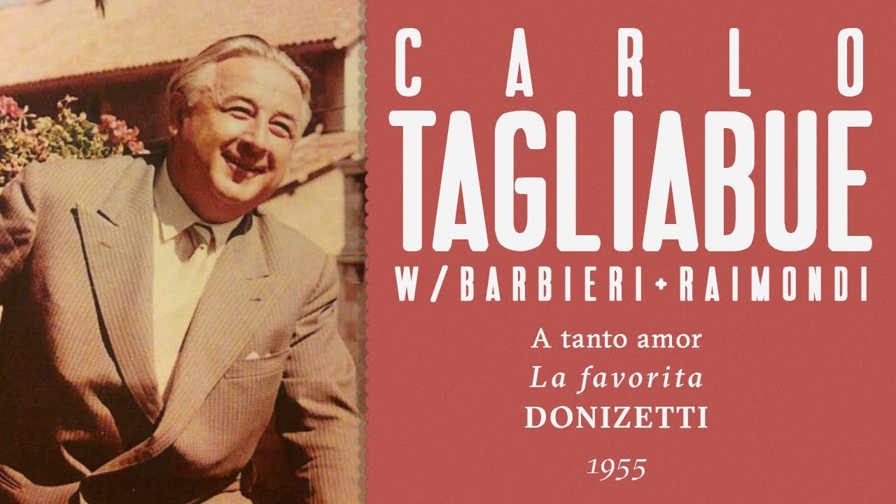 Carlo Tagliabue - A tanto amor [La favorita] - 1955