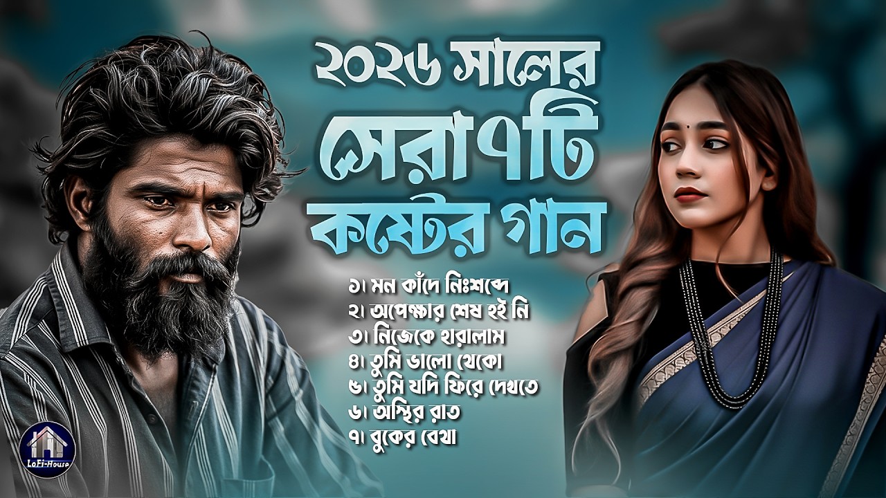 ২০২৬ সালের সেরা ৭ টি কষ্টের গান 😭😥 Audio Album🎧 💔 Bangla Sad Song 2026 😭 Audio Jukebox #SadSong😭