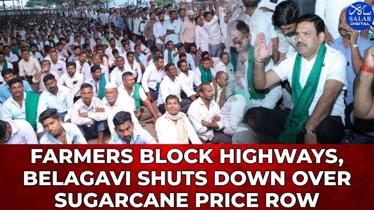 Belagavi Boils as Sugarcane Farmers&rsquo; Protest Spreads Statewide, Vijayendra Slams Government