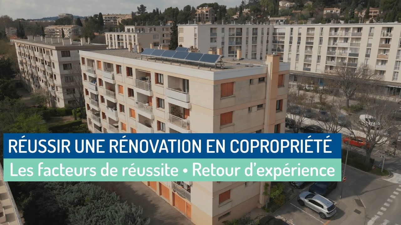 Réussir une rénovation en copropriété : retour d’expérience Le Pastoral, Aix-en-Provence