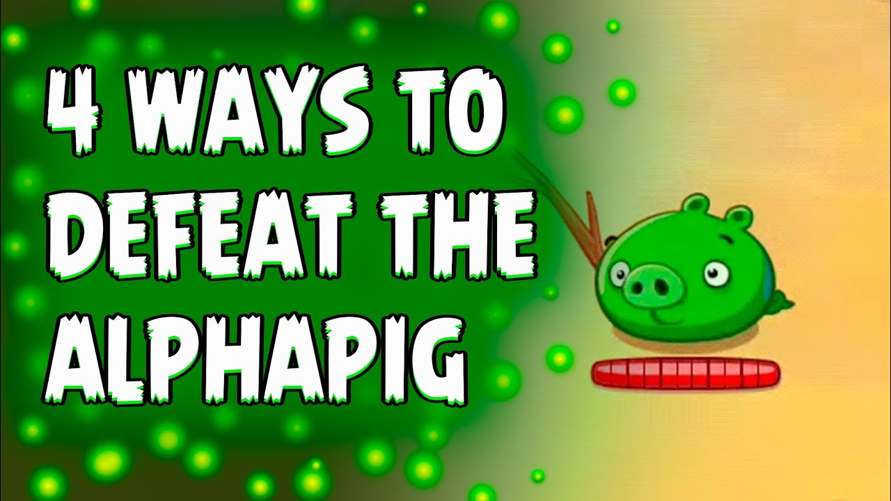 Angry Birds Epic RPG. 4 ways to defeat the Alphapig. #guide #gameplay #angrybirds