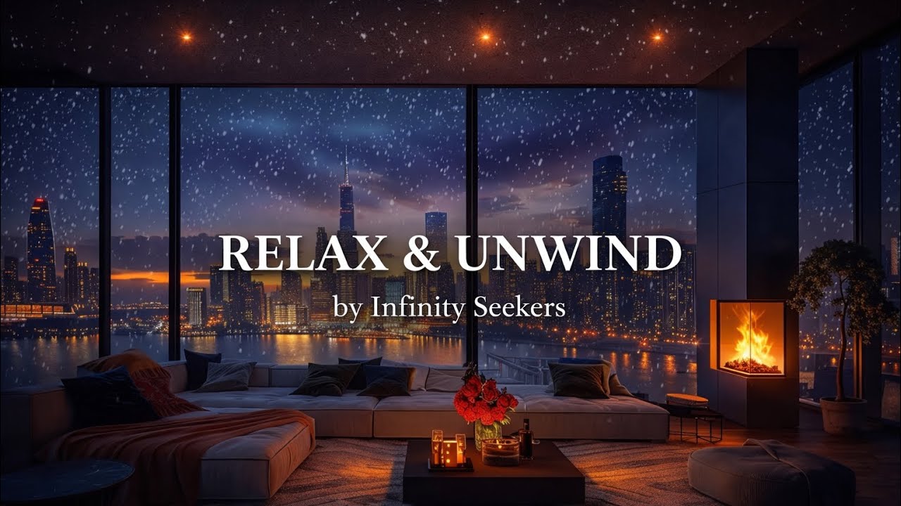 Relax & Unwind 🌙✨ | Cozy Night Vibes with City View 🔥 | Live Chill Music by Infinity Seekers