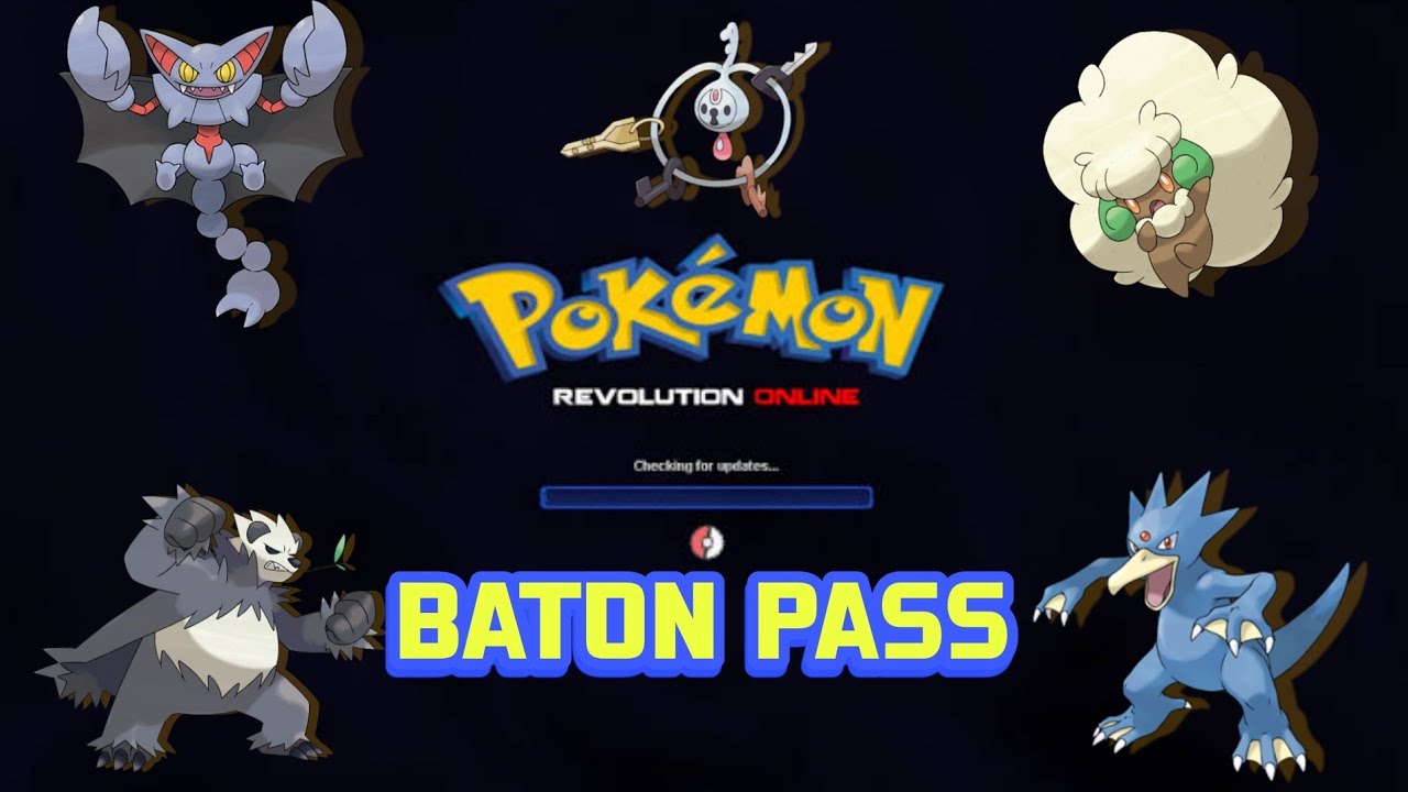 Pokémon Revolution - Equipo BATON PASS - Equipo para bosses