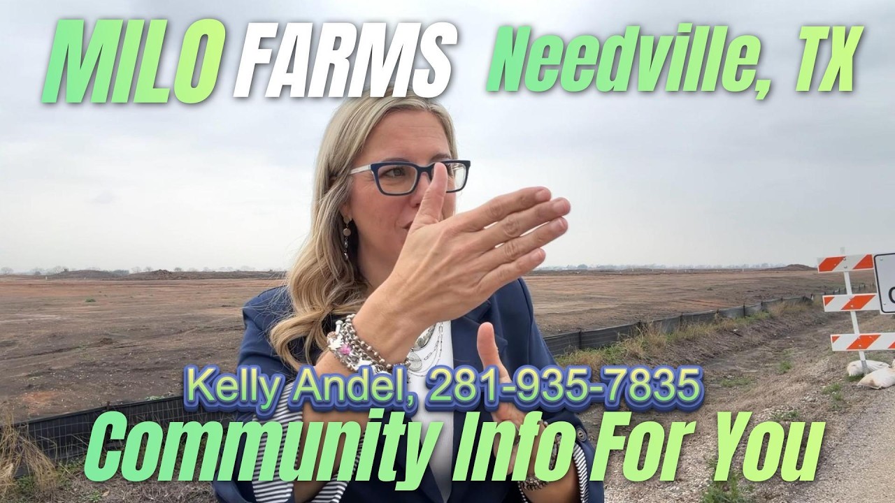 Needville, TX New Subdivision Milo Farms 2026