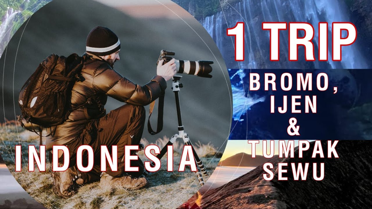 Bromo Ijen Tumpak Sewu Tour Guide, 4 Day East Java Indonesia Adventure!