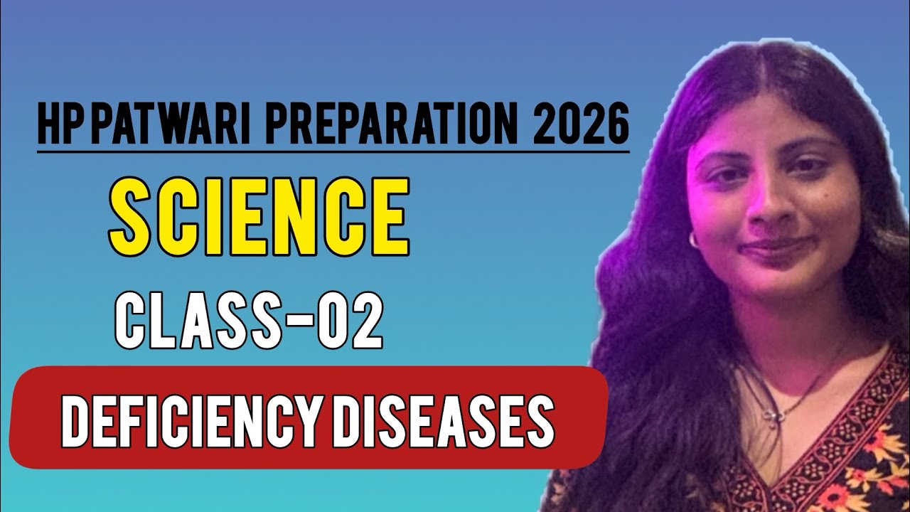 Science class -02 // Vitamin and minerals deficiency diseases // By Mohini Thakur 