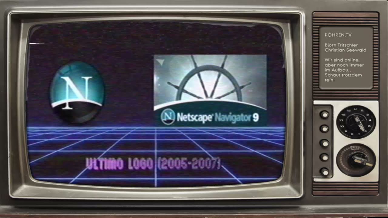 Evolucion de Logos: Netscape (1994-2008)