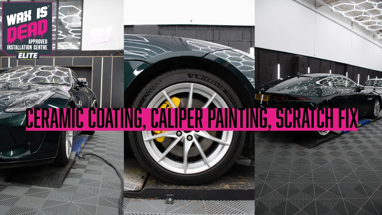 Jaguar F-Type Gets 10 YEAR Ceramic Coating + Calipers Painted 🔥 | Ultimate Protection