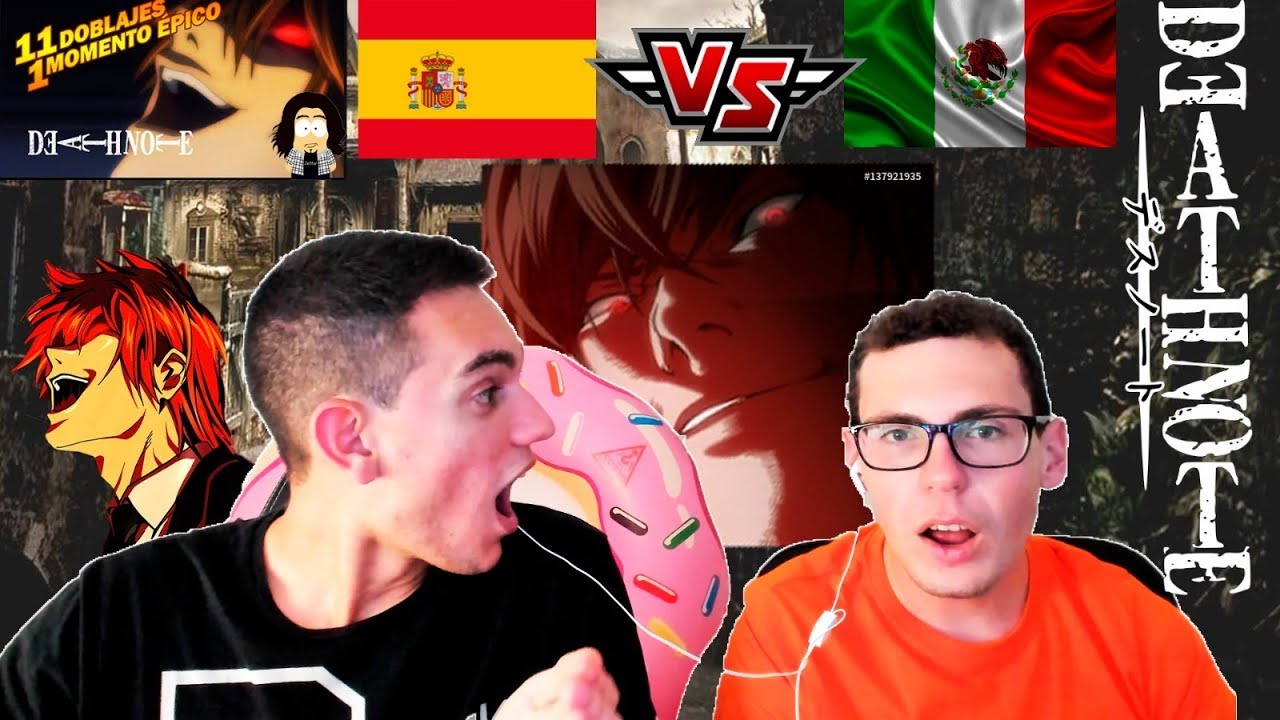 ESPAÑOL Y LATINO REACCIONANDO A YO SOY KIRA ( DEATH NOTE), LATINO VS ESPAÑOL (JEFFAR VLOGS)