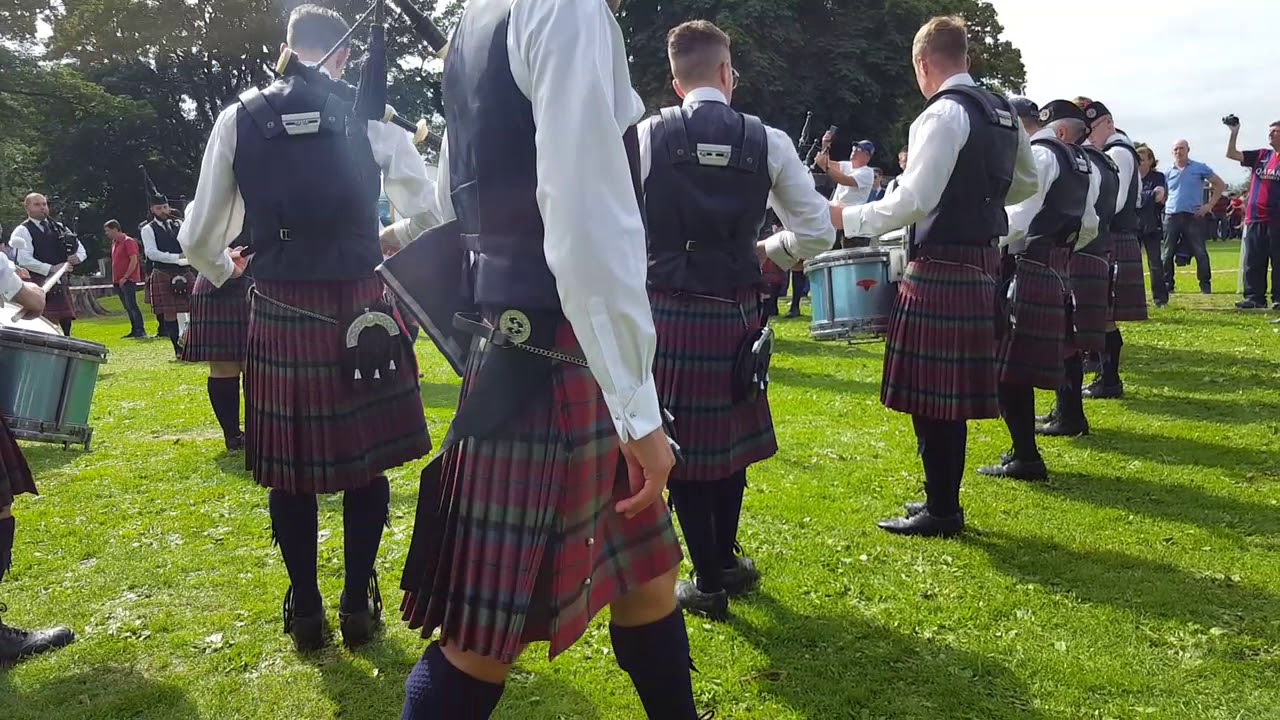 Medley Practice - Vale of Atholl Pipe Band @ Moira 2018