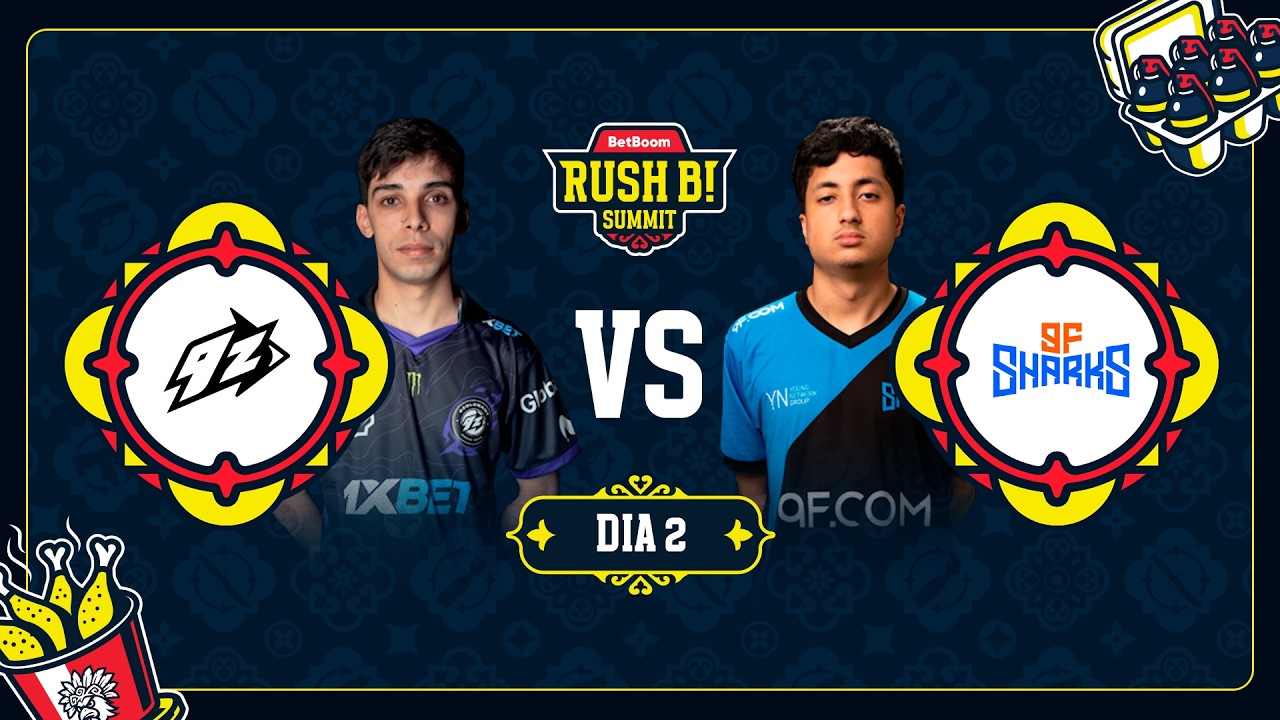 [AO VIVO] 9z Team vs Sharks 🏆 BetBoom RUSH B! Summit Parte Two - Chave dos Vencedores